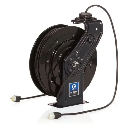 Heavy Duty Industrial electrical Cable Reel With 60 Inch Lead - In