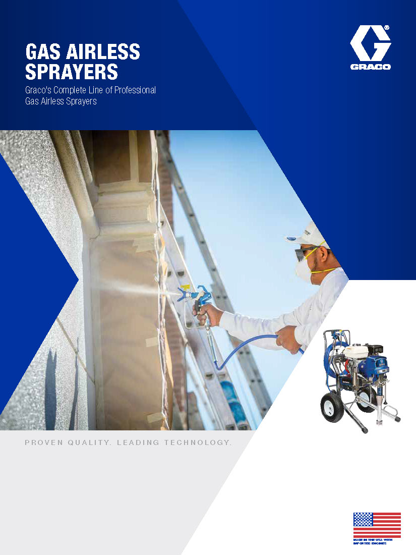 Brochure des pulvérisateurs sans air à l’essence