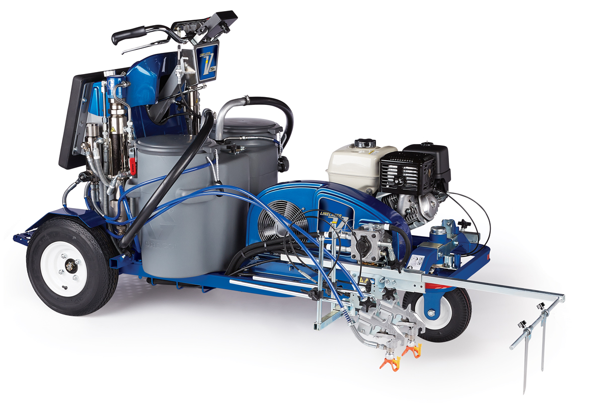 Graco LineLazer V 250DC Self Propelled Line Striping System Graco LineLazer V 250DC Self Propelled Line Striping System