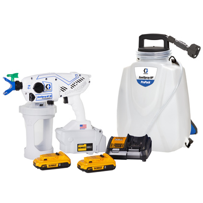 Graco SaniSpray HP 20 Cordless with ProPack