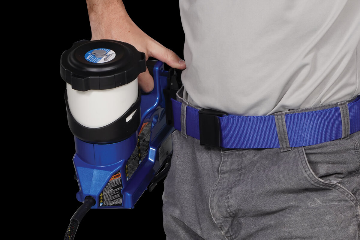 Handsfree riembevestiging