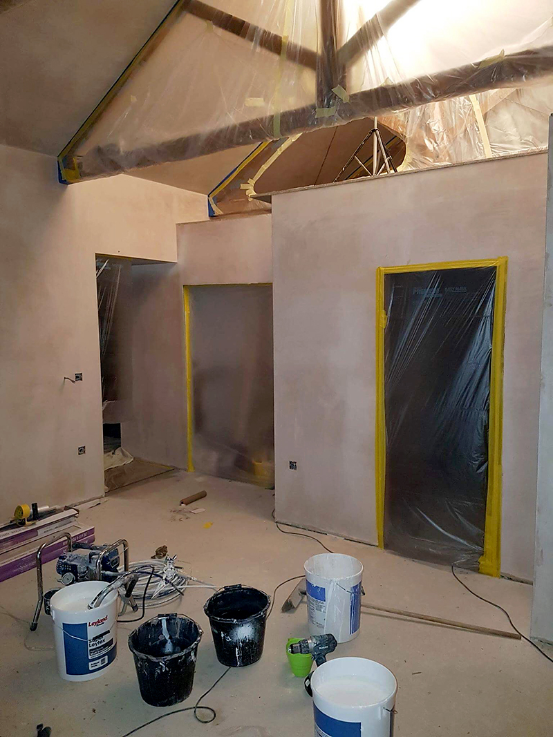 Coach house renovation