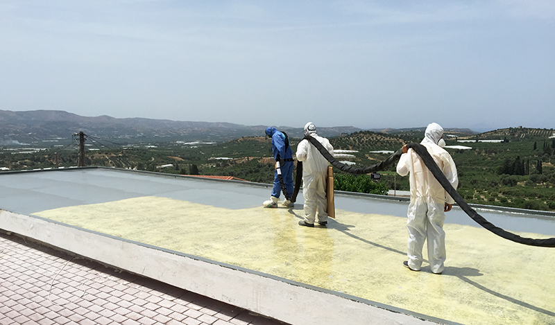 Reactor ile çatı su geçirmezliği