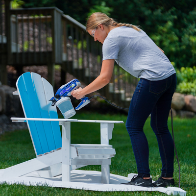 Learn how to spray paint patio furniture with Magnum by Graco.