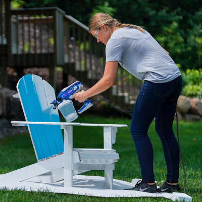 How To Paint Outdoor Furniture Using a Paint Sprayer