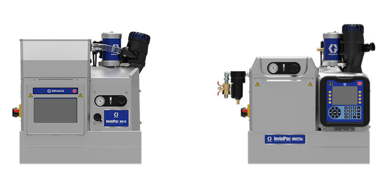 InvisiPac-Heißschmelzsystem HM10 & HM25c im Vergleich