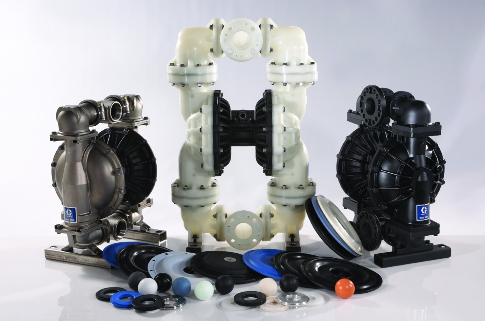 Husky air operated diaphragm pumps and repair parts