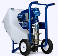 Portable stucco pump