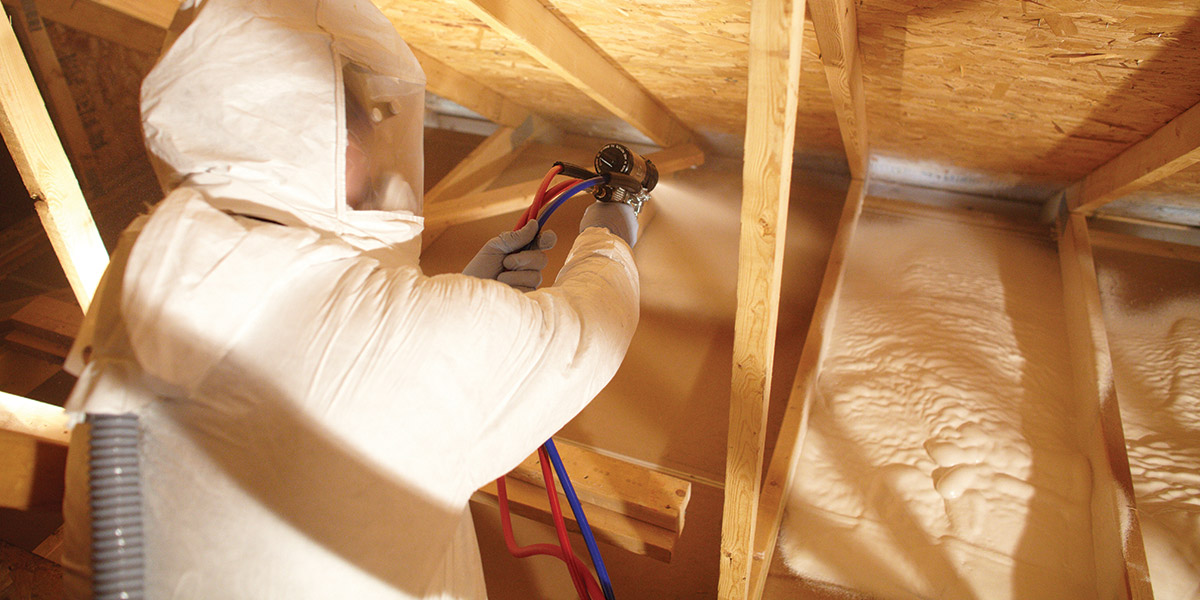 Insulating Attics And Rim Joists With Spray Foam Insulation Graco