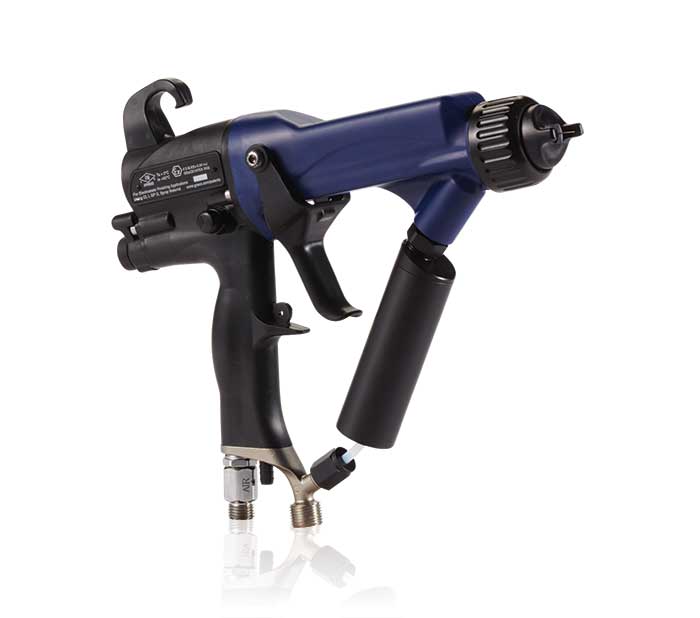 Pro Xp electrostatic paint spray gun with aerospace air cap