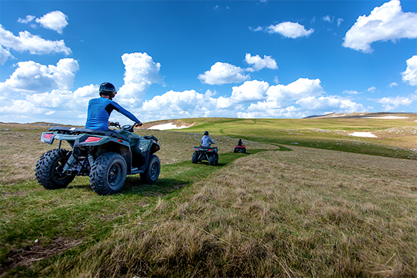 ATV - all terrain vehicles - Thumb