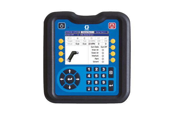 One screen shows exactly how your ProBell is functioning – spraying and electrostatics.