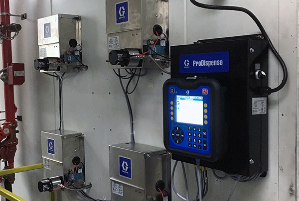 ProDispense setup at a Tier 1 automotive supplier