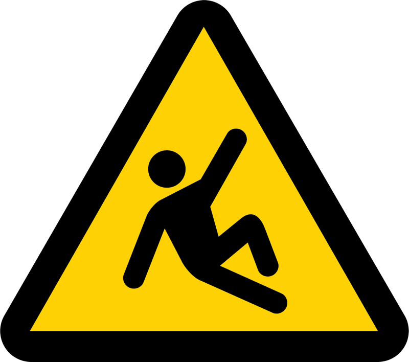 Slip hazard