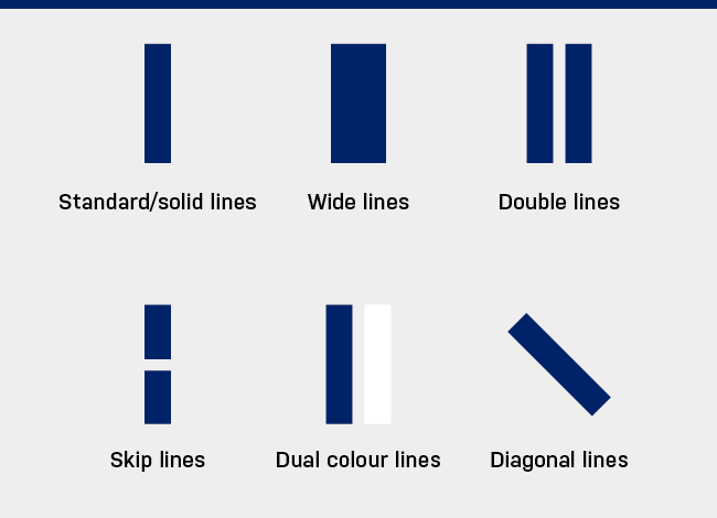 What Colour Should Parking Lot Lines Be?