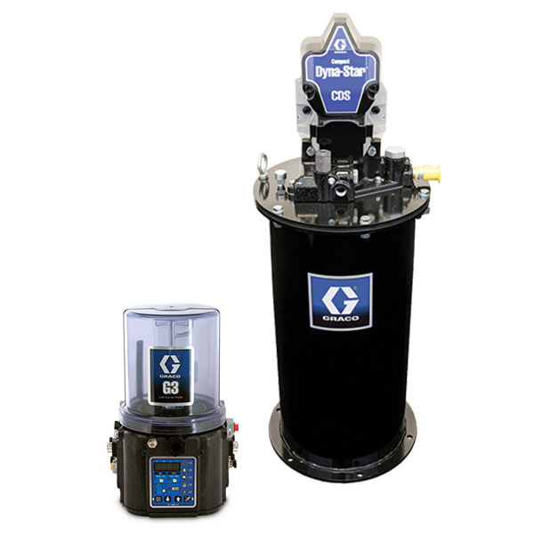 Graco lubrication pumps for an automatic lubrication system