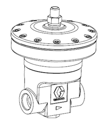 Elite Fluid Pressure Regulator, ORFS, P60-VP, DN7