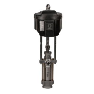 15:1 - 430cc Dura-Flo Pump with NXT 3400 Air Motor, MaxLife Stainless Steel Construction