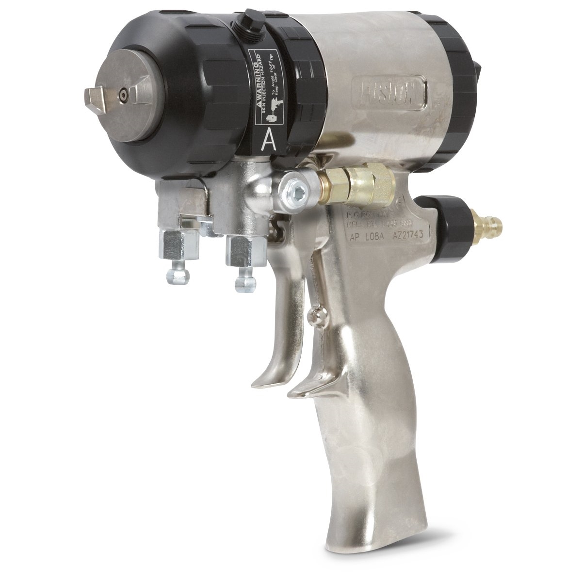 Fusion Air-Purge Gun with Polycarballoy Side Seal and 01 Mix Fusion Air-Purge Gun with Polycarballoy Side Seal and 01 Mix