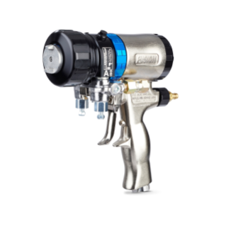 Fusion ProConnect 喷枪带有圆形 01 混合室和尺寸为 0.042 英寸（1.06 毫米）的管口