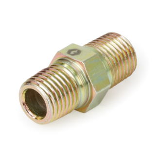 Hose fitting, 6.35 mm (1/4 in.) x 6.35 mm (1/4 in.)