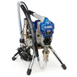 Classic 390 PC Electric Airless Sprayer, Stand, 230V, CE