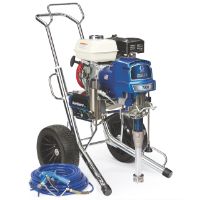 Roof outlet spray gun