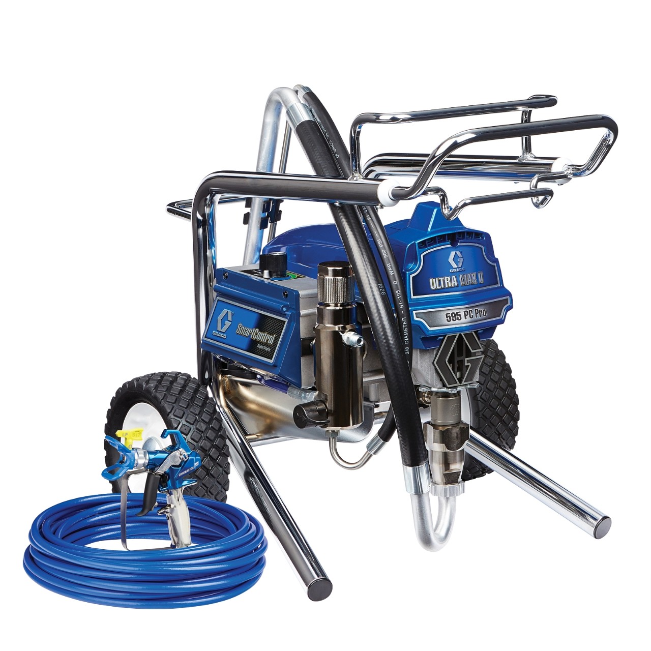 Graco Ultra Max II 650 PC Pro Electric Airless Sprayer, Hi-Boy