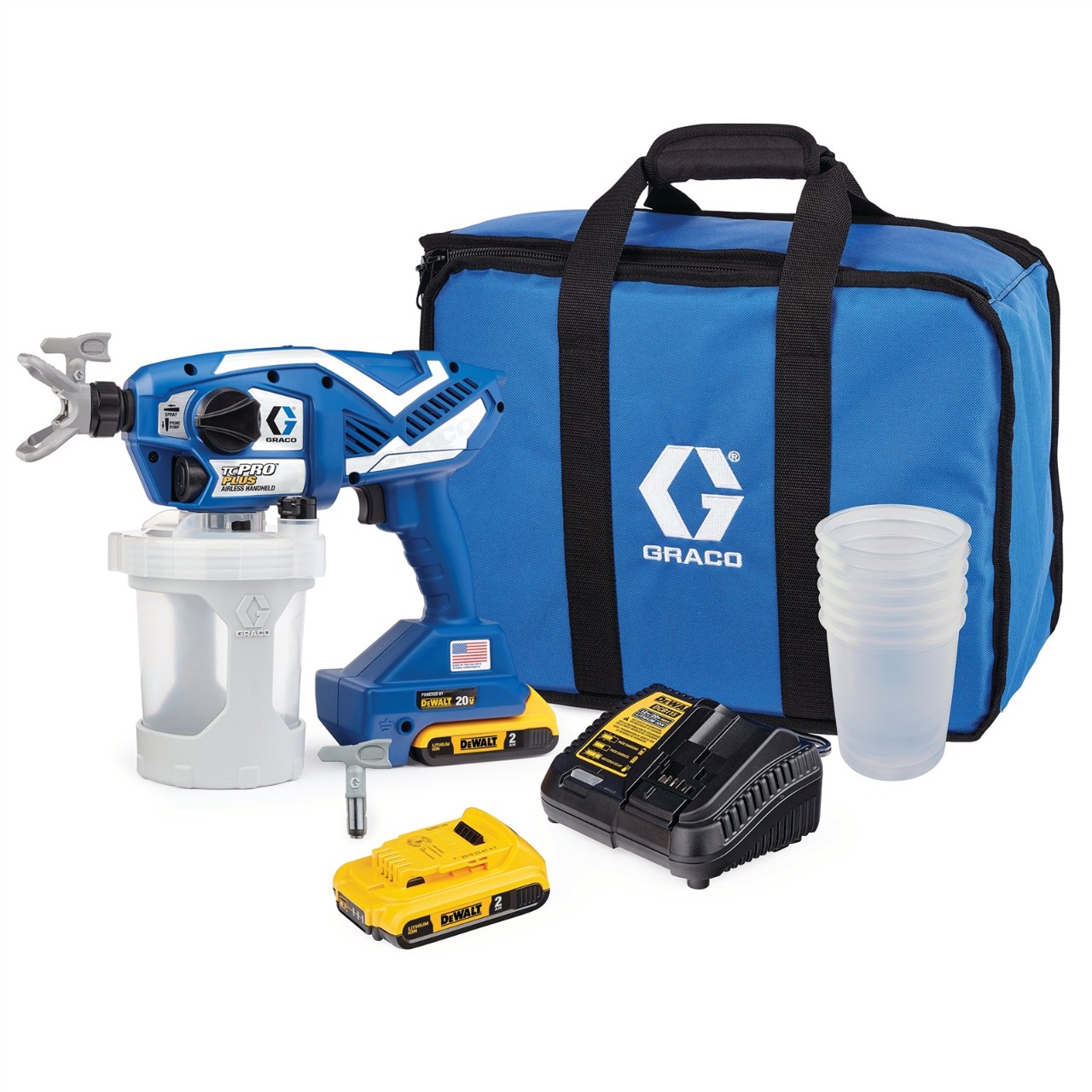 Buy GRACO QUICK-SHOT AIRLESS CORDLESS PAINT SPRAYER KIT G20B-473