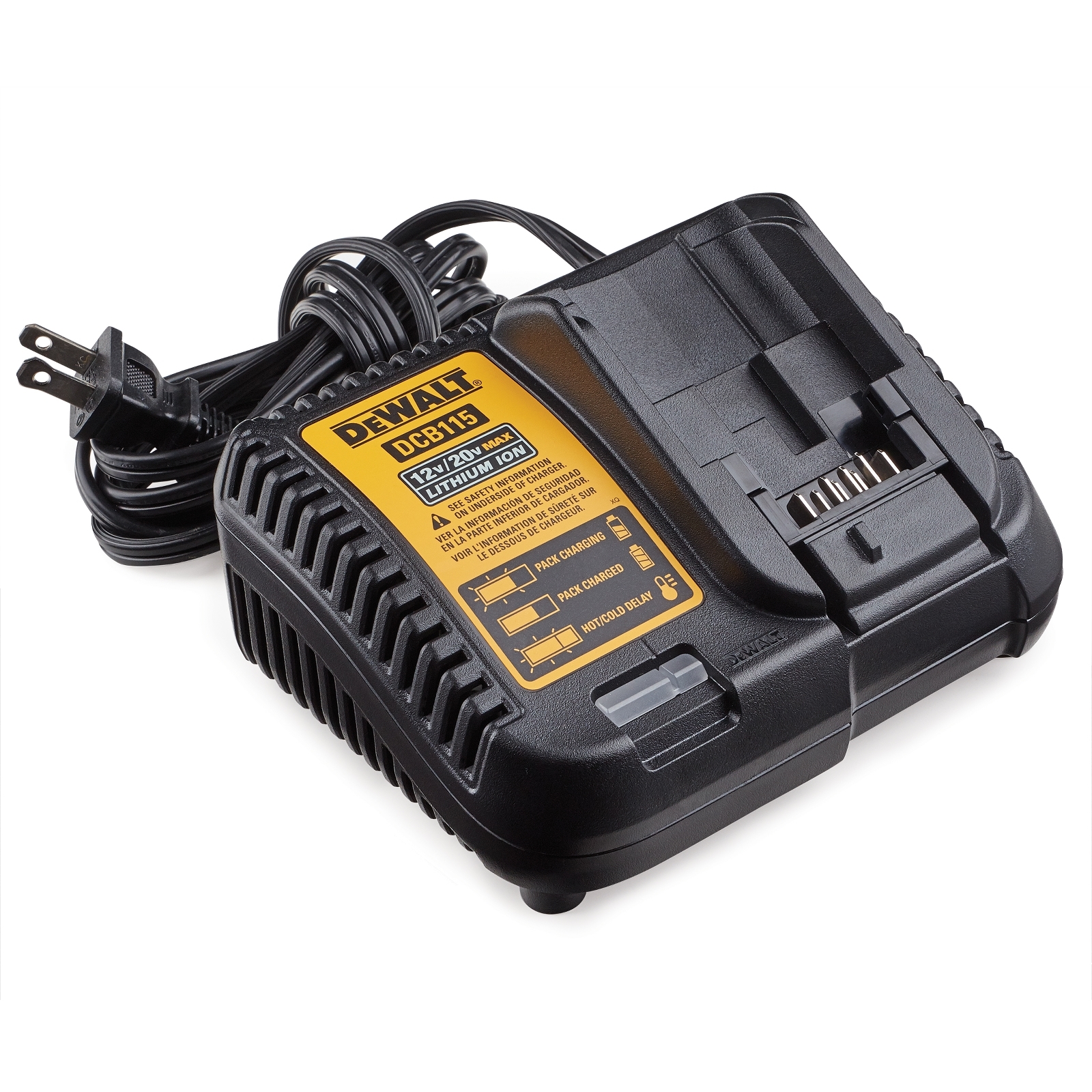 Introducir 60+ imagen dewalt 20v max battery charger