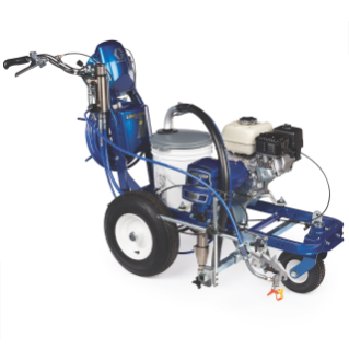 LineLazer V 5900 Standard Series Petrol Airless Line Striper, 1 Manual Gun