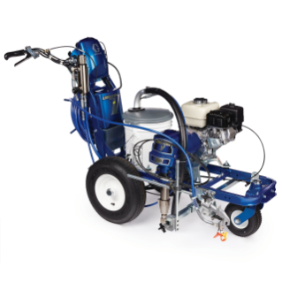 LineLazer V 5900 HP Automatic Series Petrol Airless Line Striper, 1 Auto Gun