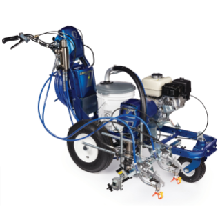 LineLazer V 5900 HP Automatic-serie gasgevoed airless belijningsapparaat, 2 automatische pistolen