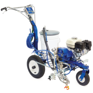 LineLazer 3400 Petrol Airless Line Striper, 1 Manual Gun