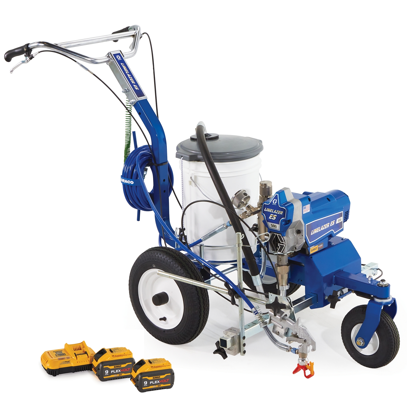 linelazer ES 500 with batteries