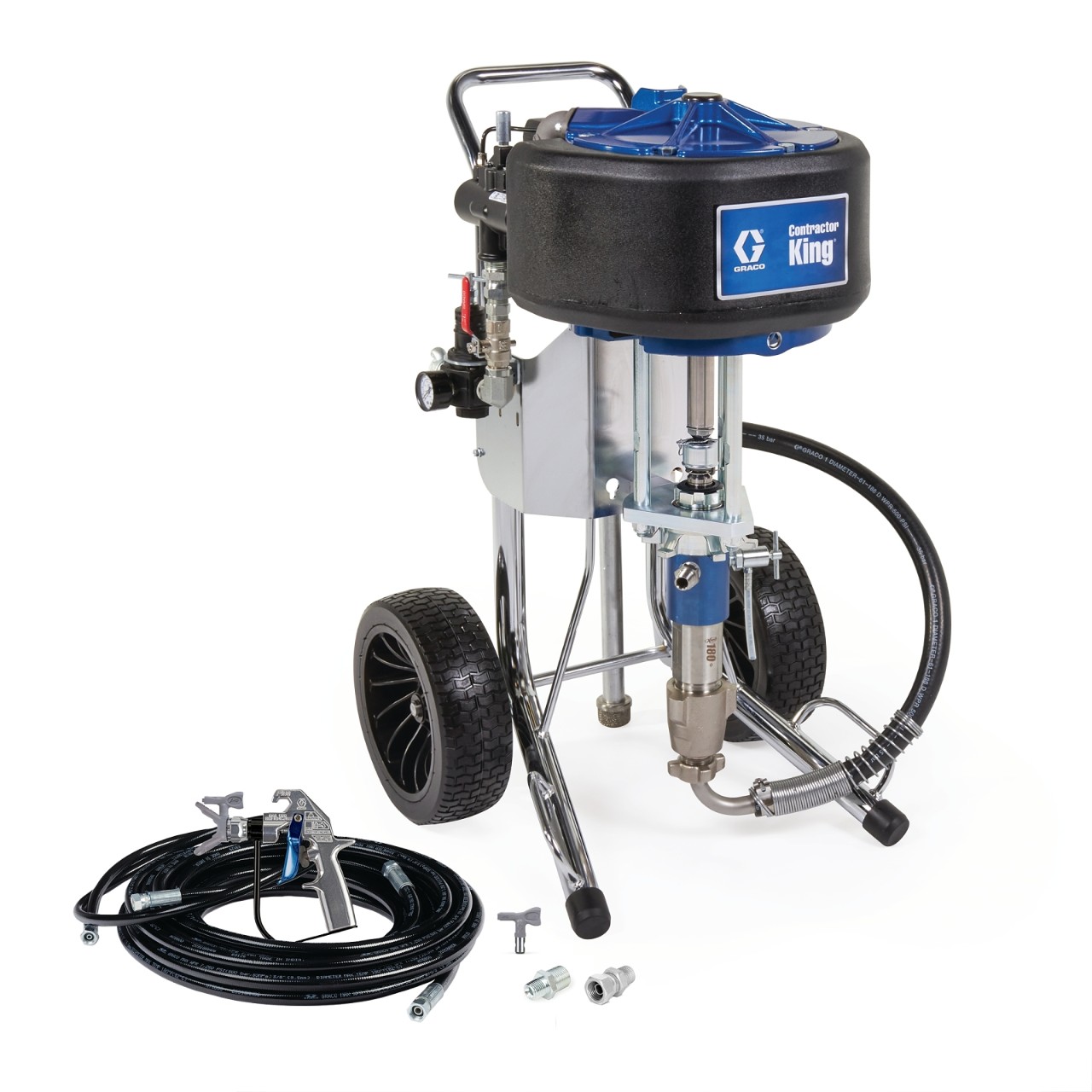 Contractor King 70:1 Air Powered Airless Sprayer, Complete (2-F Gun)