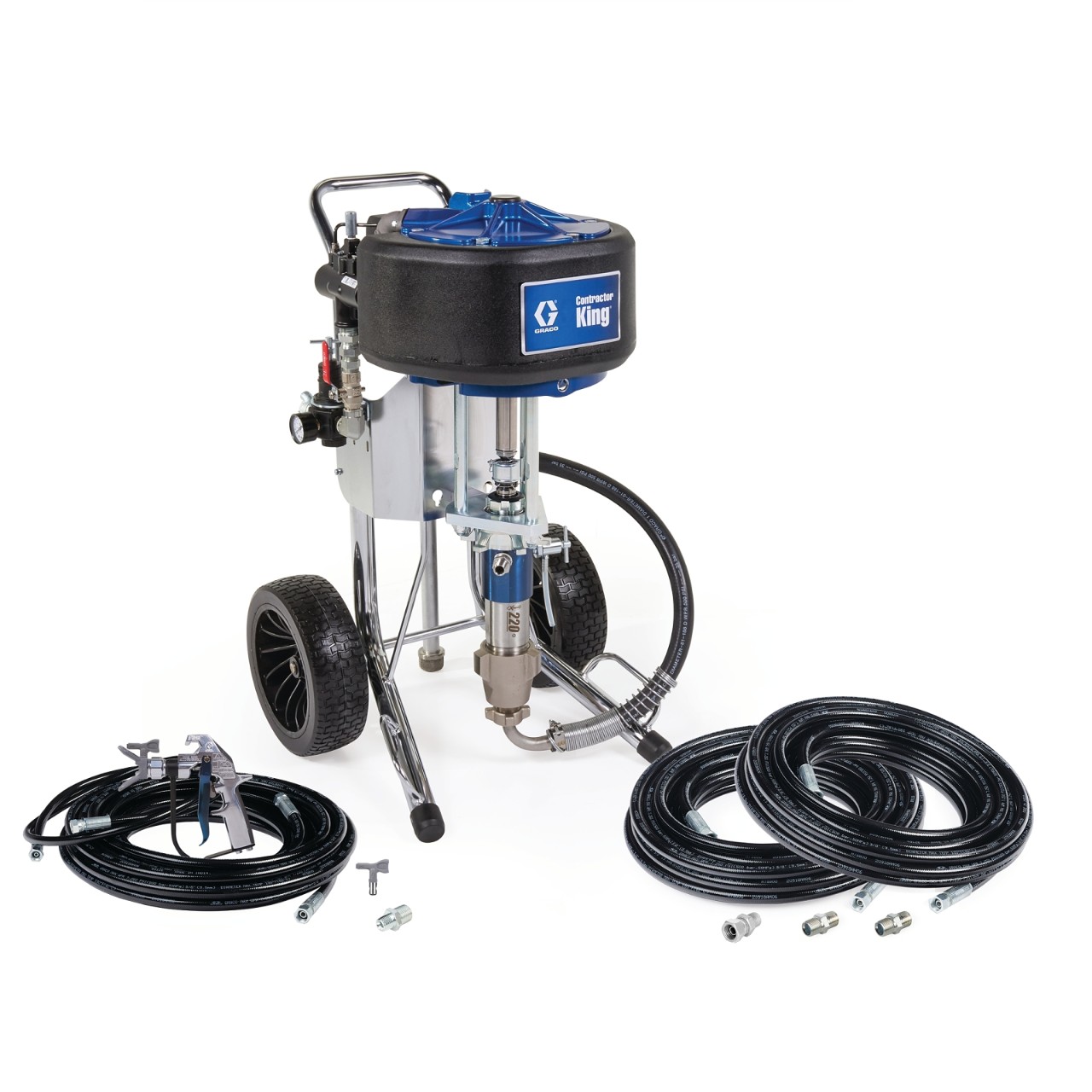 Contractor King 60 1 Air Powered Airless Sprayer Big 150 4 Finger