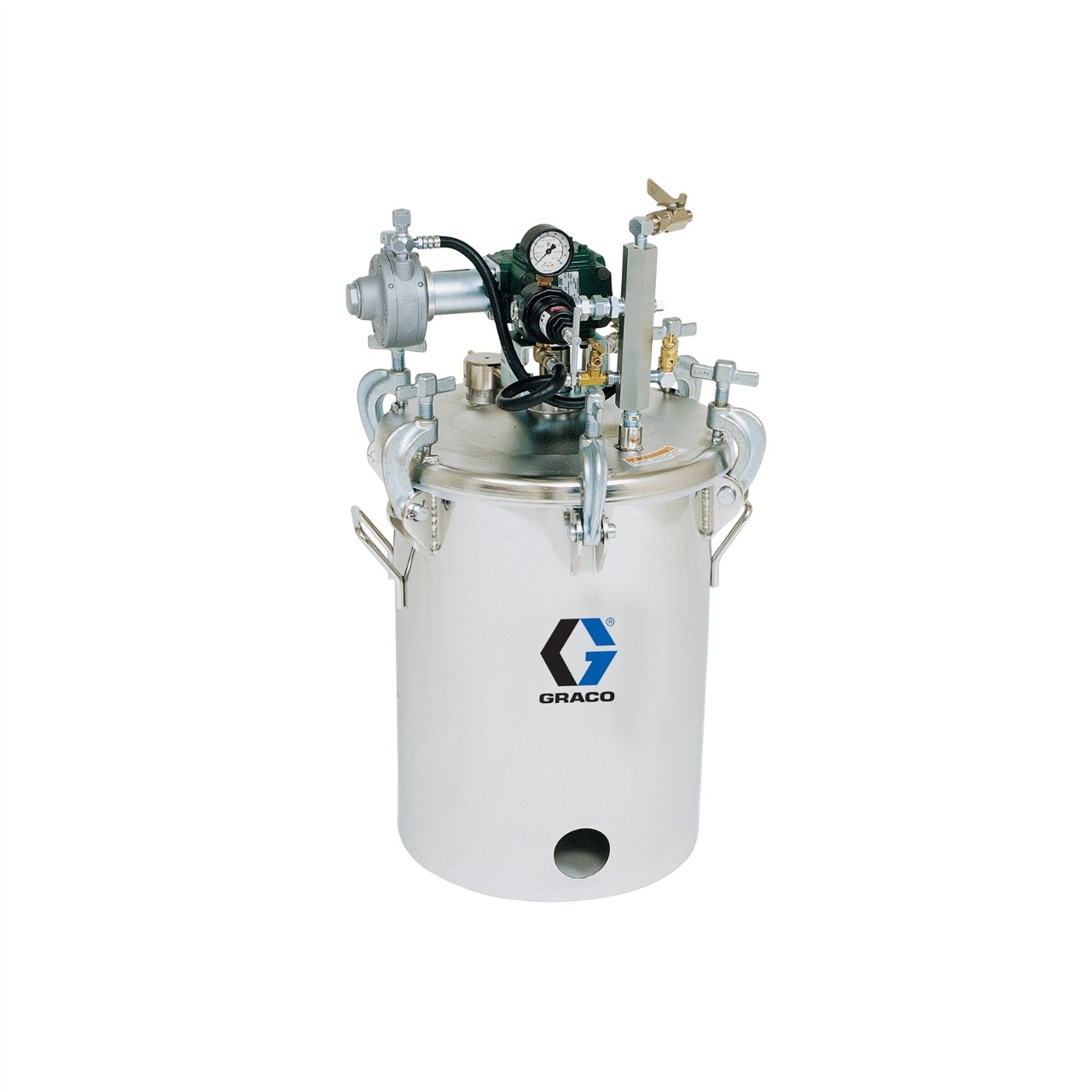 5-gallon pressure pot with agitator