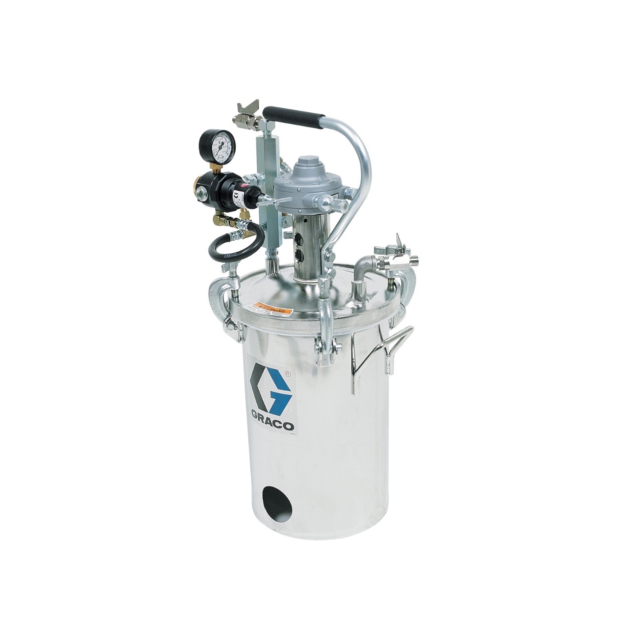 2-gallon pressure pot with agitator