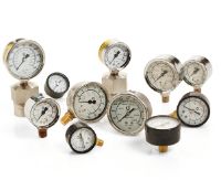 Meters and gauges for finishing applications