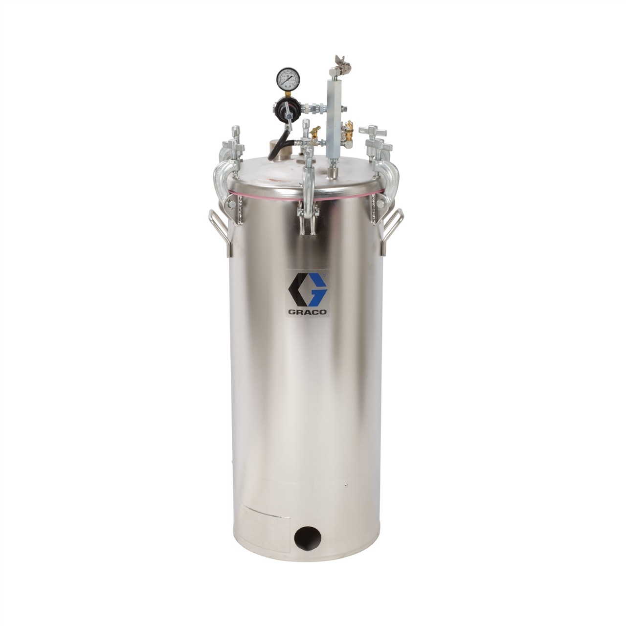 15-gallon pressure pot without agitator