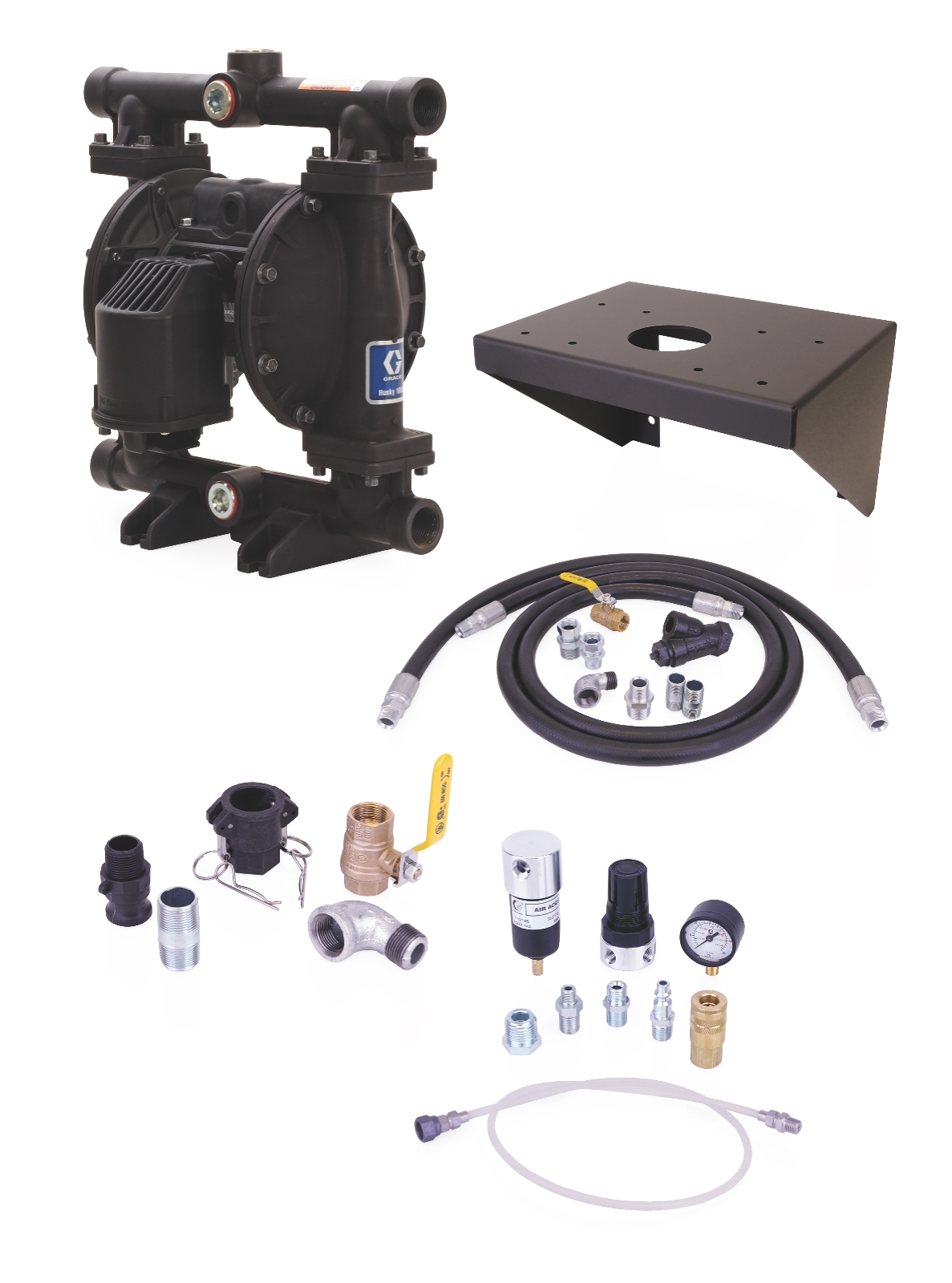 Evacuation Pump Package Husky 1050A (1 in) ULListed, Wall Mount