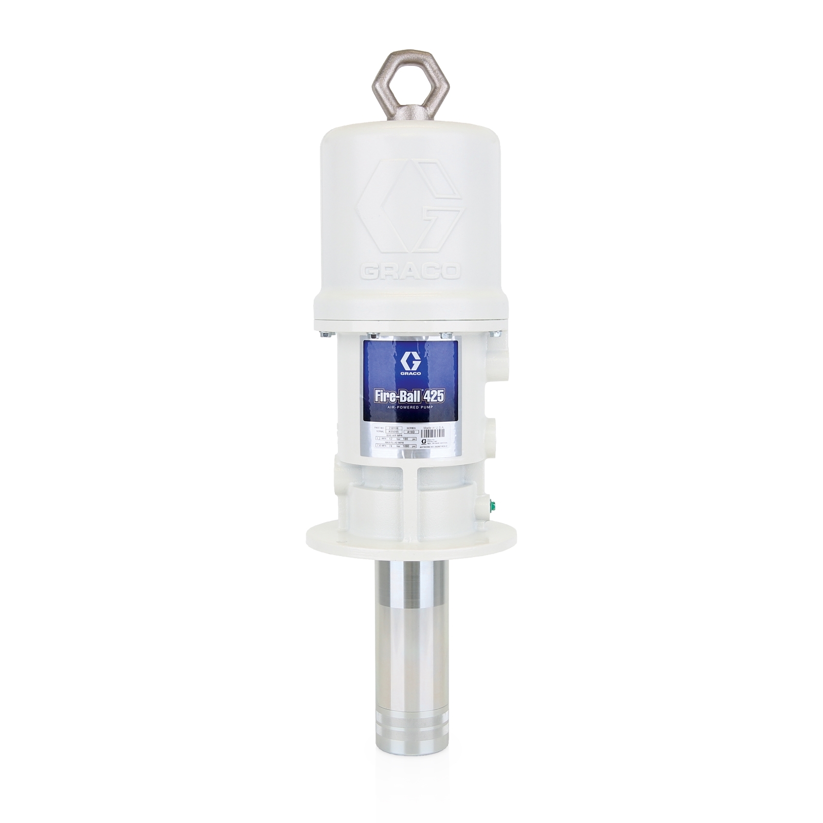 ⭐︎⭐︎⭐︎ Graco 239730 FireBall® 425 Grease Pump, for 400 lb Drum, 75