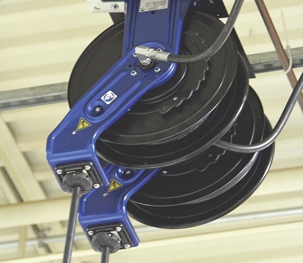 Graco SDL2DD - SDX10, Bare Air/Water Hose Reel 3/8 x 50' Overhead Mount, Black by FastoolNow