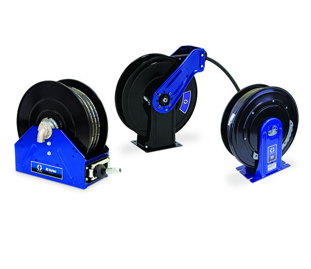 Hose Reels - Hydraulic Motor-Rewind Hose Reel