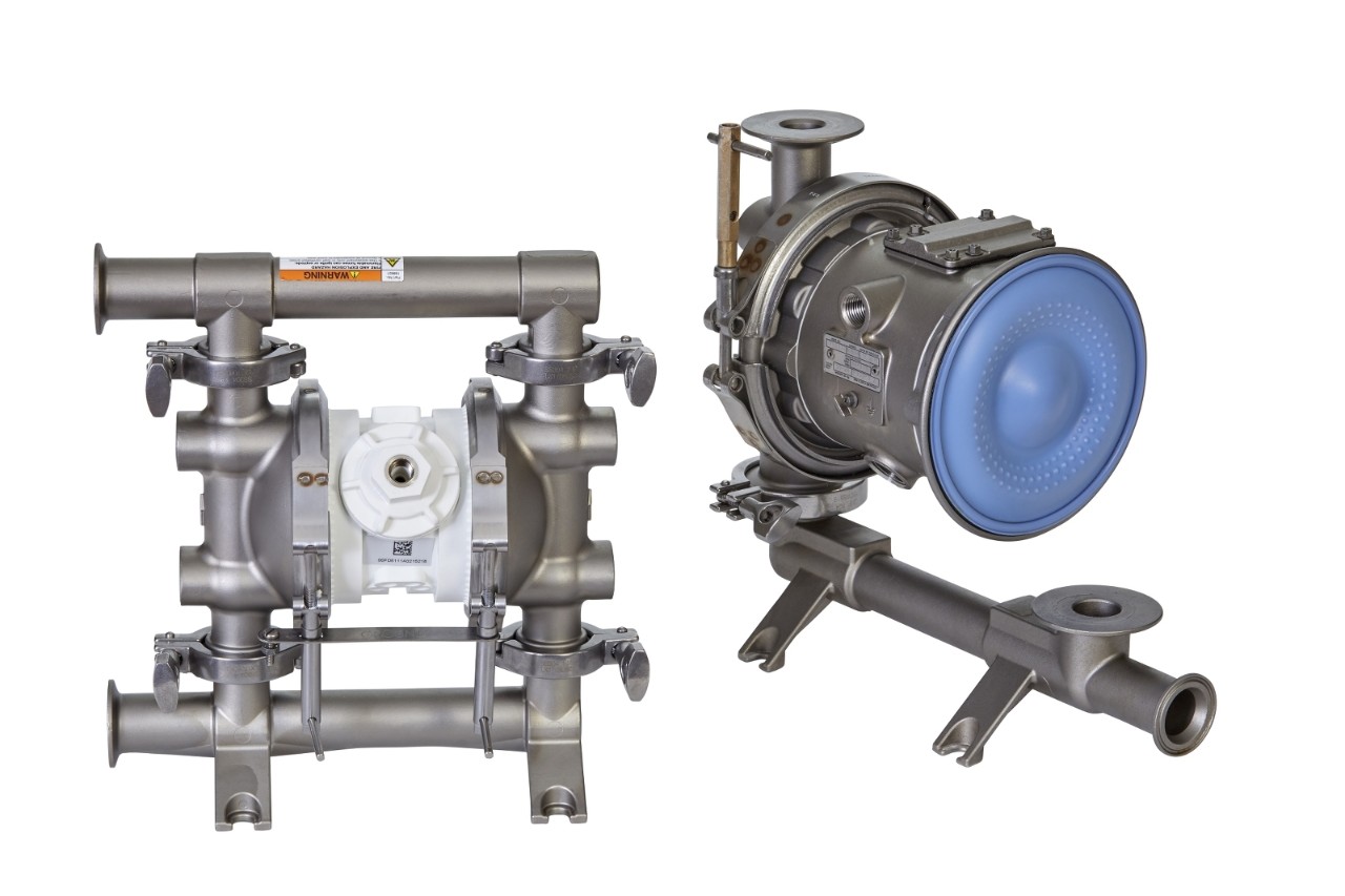 Pompe à double membrane électrique robustes