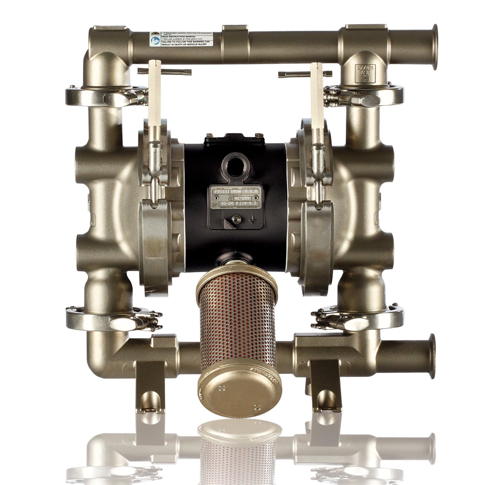 Graco Graco SaniForce 1590 FDA Sanitary Air Diaphragm Pump ATEX FD2213PTFE/PTFE 