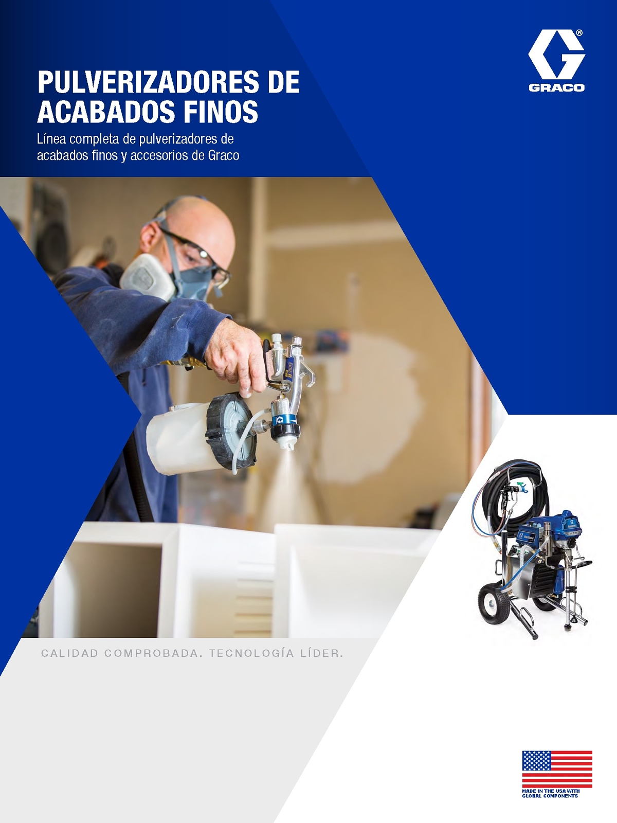 Folleto de pulverizadores de acabado fino Graco