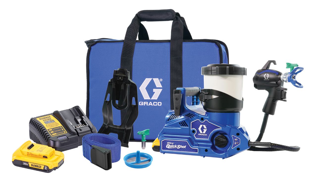 Graco battery sale paint sprayer