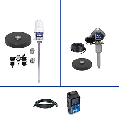Pump kit by Graco with spray lubrication system